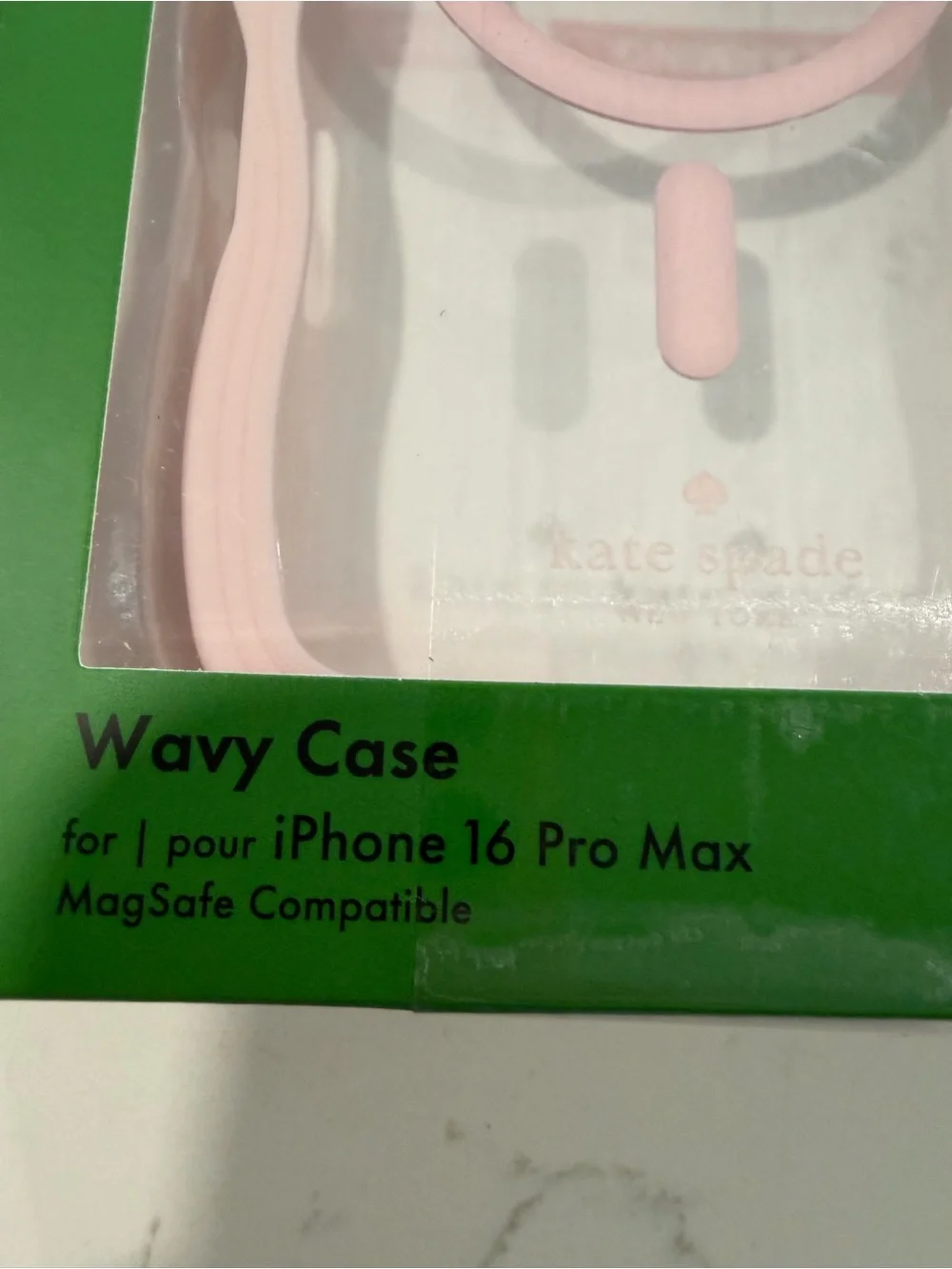 kate spade Wavy Case for iPhone 16 Pro Max - LAST ONE PINK